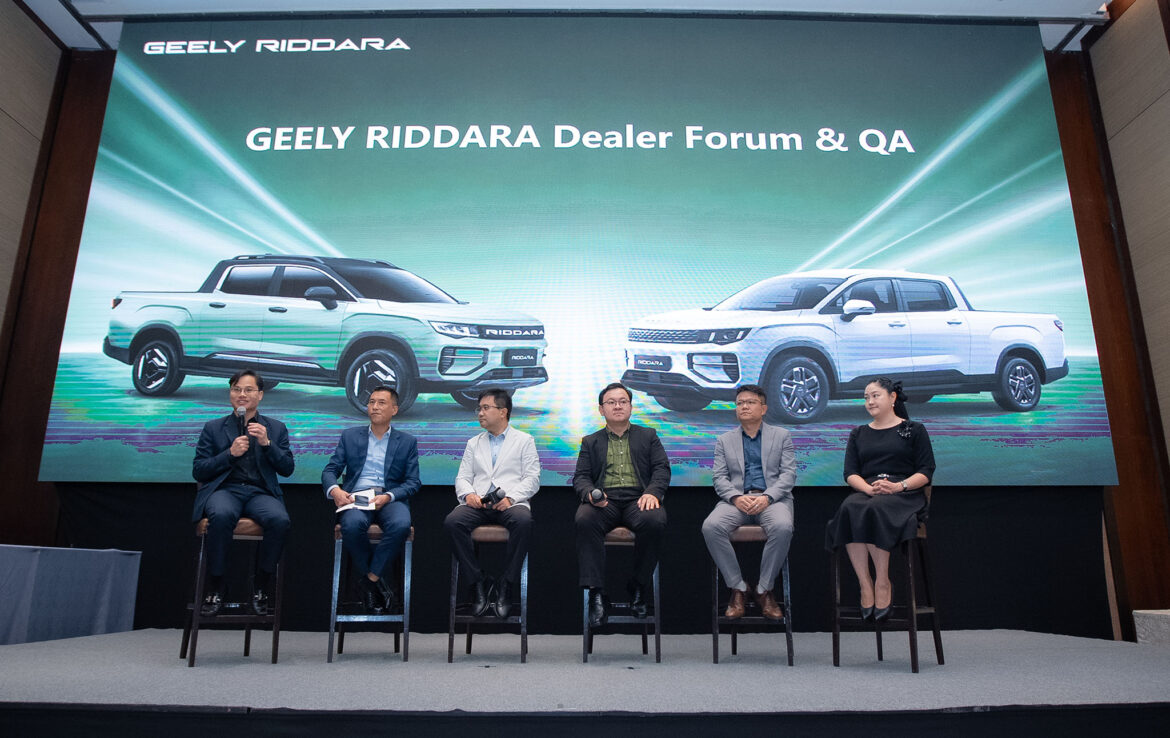  GEELY RIDDARA เปิดเกมรุกครึ่งปีหลัง หลังยอดขายพุ่ง 178% เดินหน้าขยายเครือข่าย 38 แห่งทั่วประเทศ