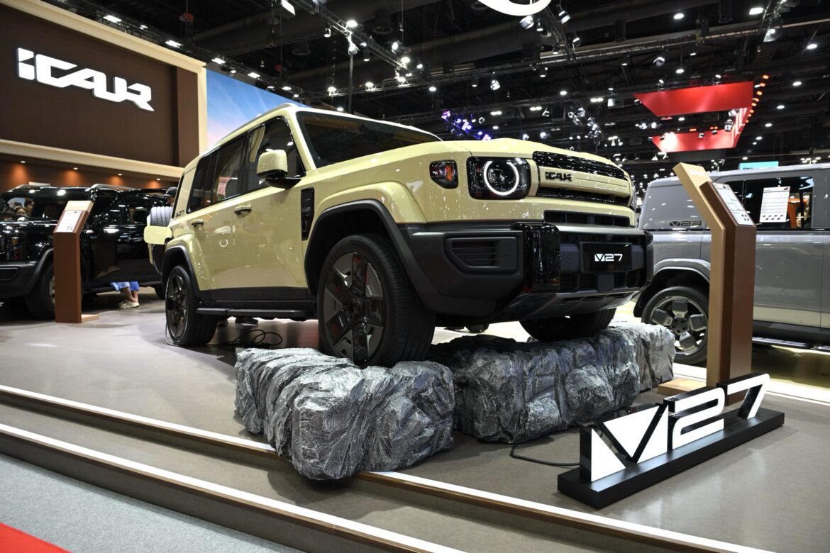  iCAUR นำ “iCAUR V27 REEV” อวดโฉมครั้งแรกในไทย! ชวนสัมผัส SUV ดีไซน์ Classic Boxy กับเทคโนโลยี REEV