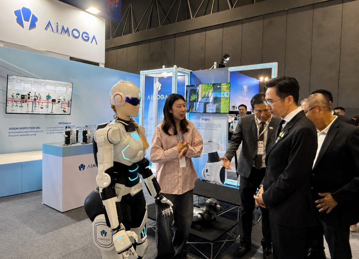 “AiMOGA จาก Chery Group โชว์ศักยภาพเทคโนโลยี Embodied AI ในไทย เดินหน้าขยายโอกาสสู่เอเชียตะวันออกเฉียงใต้”