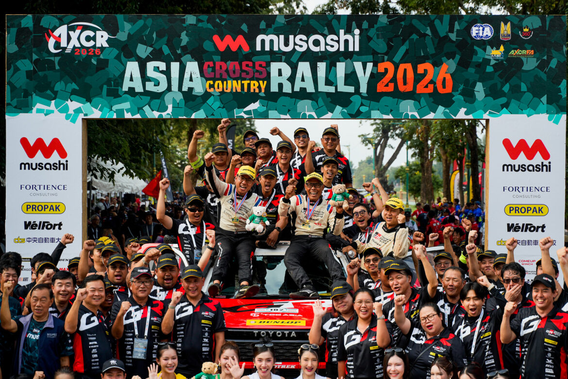TOYOTA GAZOO Racing Thailand พิสูจน์ความแกร่ง! นำ Hilux TRAVO คว้าอันดับ 2 ศึก AXCR 2026 หฤโหดฝ่า 5 จังหวัด รวม 2,000 กม. 