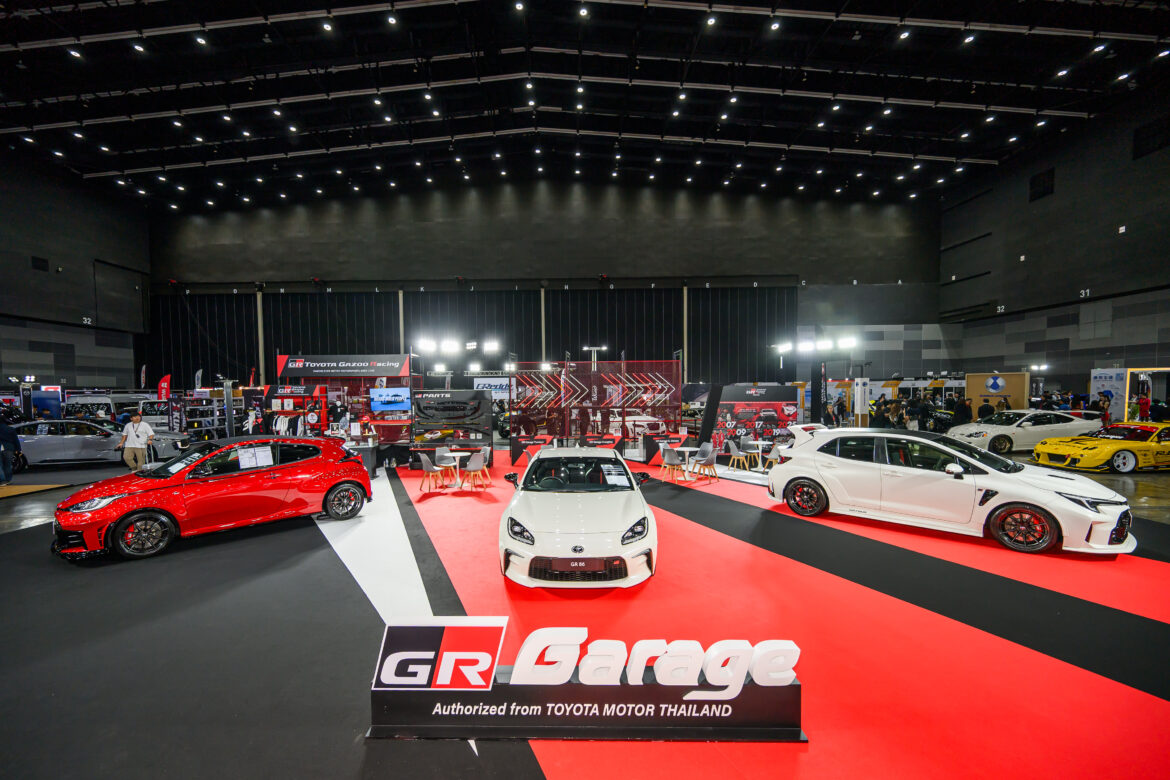 พบกับทัพรถยนต์ GR Performance หลากหลายรุ่น ที่งาน “Bangkok Auto Salon 2026” “DNA สนามแข่ง สู่ความเร้าใจในทุกเส้นทาง”