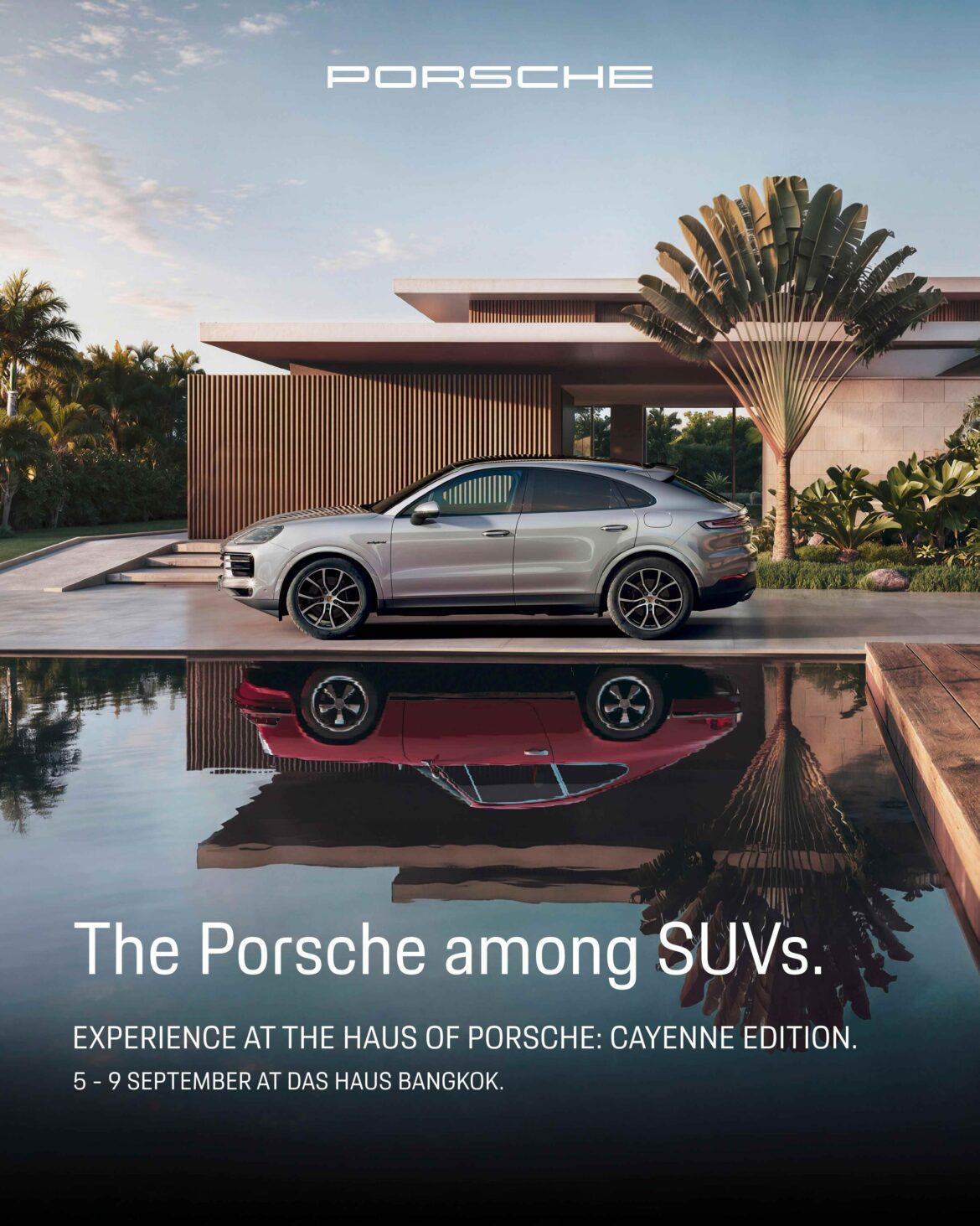  ปอร์เช่ ประเทศไทย ชวนร่วมงาน Haus of Porsche: Cayenne Edition ครั้งแรกกับการรวมตัวคาเยนน์ครั้งใหญ่ที่สุดในเอเชียตะวันออกเฉียงใต้