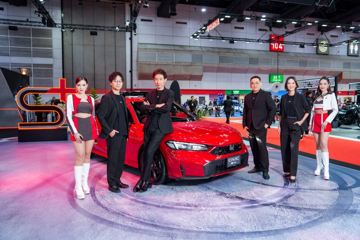 ฮอนด้า ยกทัพ e:HEV และ EV จัดเต็มในงาน BIG MOTOR SALE 2026 ตั้งแต่ 21 – 30 ส.ค. 2569 นำโดย Honda City ใหม่ และ Honda Civic e:HEV ใหม่ ที่มาพร้อม Honda S+ Shift พิเศษ! เปิดให้สัมผัสและทดลองขับ Honda Super-ONE รถ EV น้องใหม่สุดจี๊ด