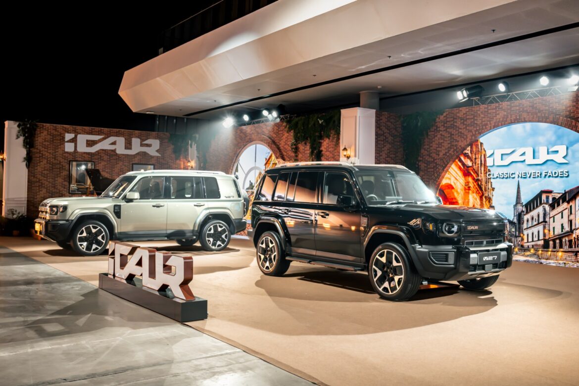  iCAUR เปิดตัวในไทยส่งรถรุ่นเรือธง V27 REEV ลุยตลาด Premium Classic Boxy SUV ชู Golden Range Extender ขับขี่ไกลสูงสุด 1,000 กม. ราคาเริ่มต้นเพียง 999,900 บาท