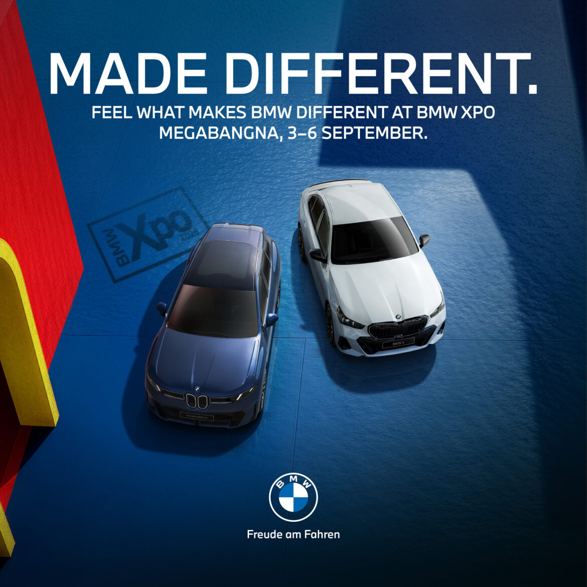 ร่วมค้นพบความแตกต่างในแบบ BMW กับแนวคิด “ MADE DIFFERENT” ที่งาน BMW XPO วันที่ 3-6 กันยายนนี้ ณ เมกาบางนา