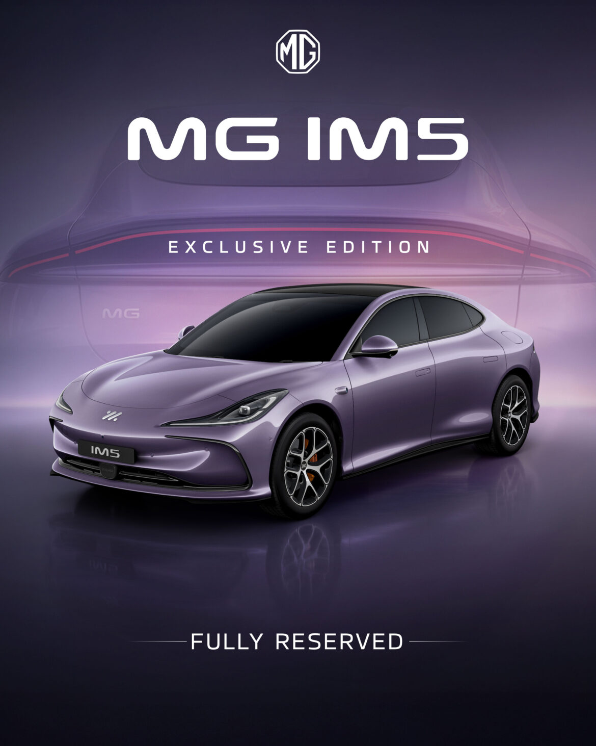 เอ็มจี ประกาศ FULLY RESERVED “MG IM5 EXCLUSIVE EDITION”
