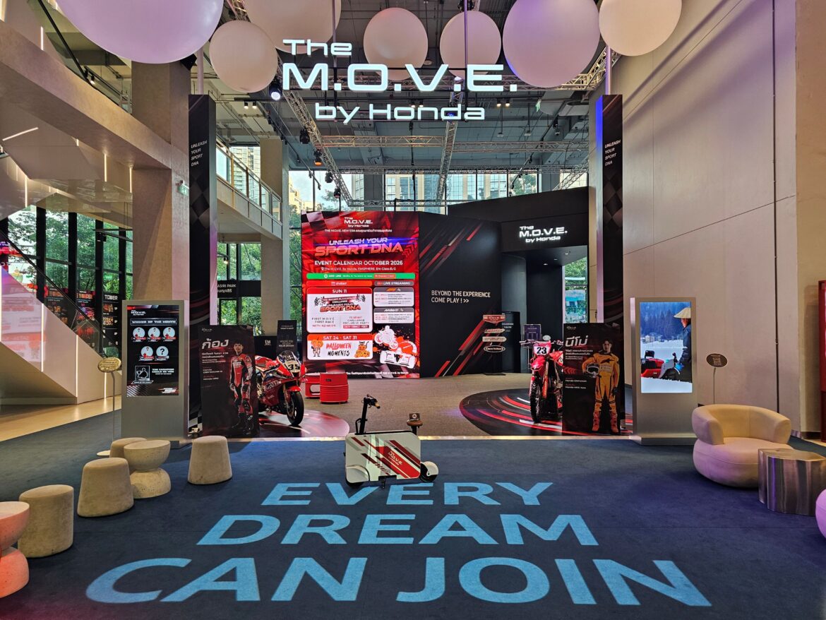  The M.O.V.E. by Honda ยกโลกมอเตอร์สปอร์ตมาไว้ใจกลางเมือง กับธีมใหม่ “The Racing Playground Challenge: Unleash Your Sport DNA”